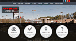 Desktop Screenshot of claytonmotorco.com